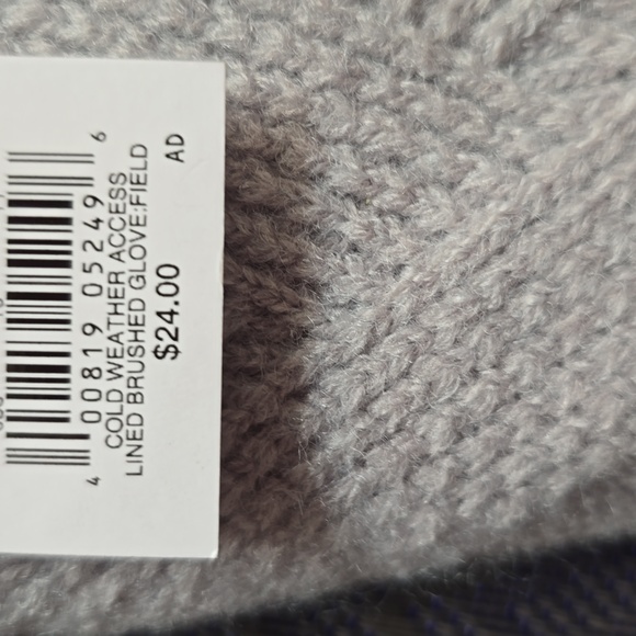 SONOMA BRAND WOMEN'S LINED GRAY WARM WINTER GLOVES ONE SIZE FITS MOST - Picture 4 of 8